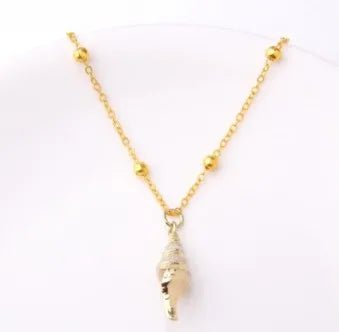 2020 Boho Shell Necklace Conch Seashell Necklace Pendant for Women Collier Femme Shell Porcelain Snail Summer Jewelry - troupe de luxe2020 Boho Shell Necklace Conch Seashell Necklace Pendant for Women Collier Femme Shell Porcelain Snail Summer Jewelry
