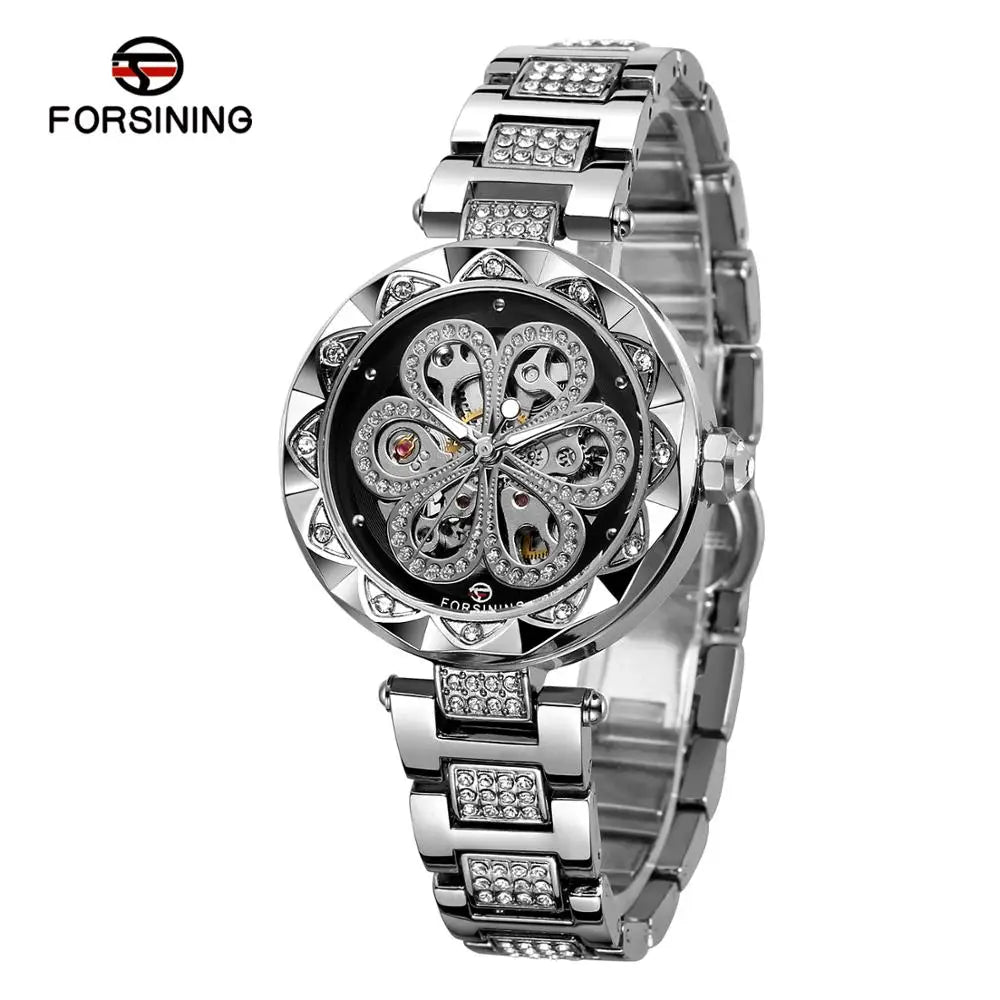 Forsining Factory Skeleton Lady Mechanical Watch for Women Small Face Hour Clock Female Custom Luxury Brand Automatic Watches - troupe de luxeForsining Factory Skeleton Lady Mechanical Watch for Women Small Face Hour Clock Female Custom Luxury Brand Automatic Watches