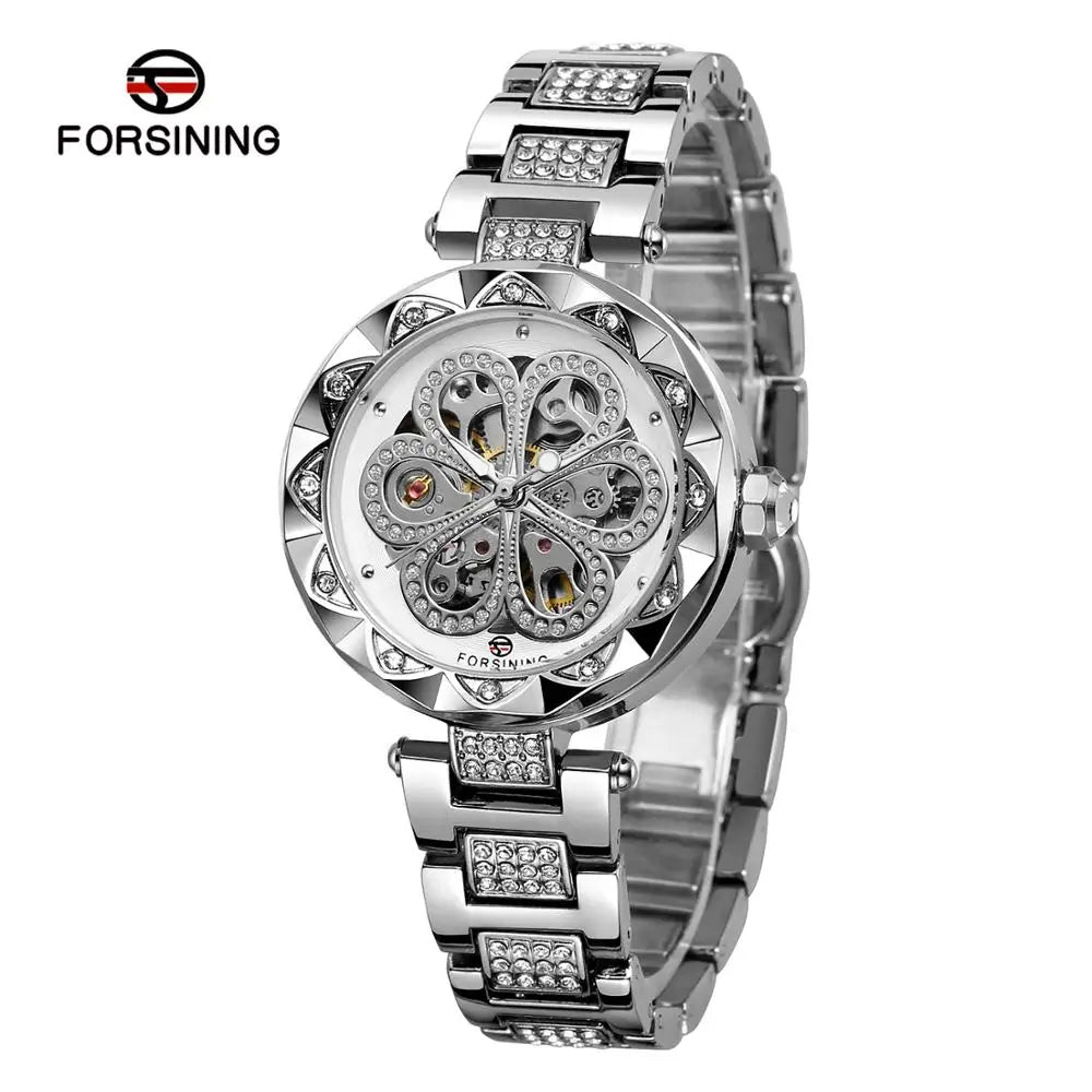 Forsining Factory Skeleton Lady Mechanical Watch for Women Small Face Hour Clock Female Custom Luxury Brand Automatic Watches - troupe de luxeForsining Factory Skeleton Lady Mechanical Watch for Women Small Face Hour Clock Female Custom Luxury Brand Automatic Watches